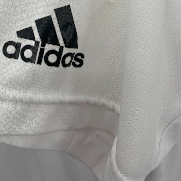 Adidas Tennis Uncontrol Climachill Tee White/Black - Picture 8 of 8